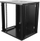 Kabinet rrjeti Deltaco 19-5412B, 19", 12U, i zi
