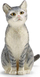 Figurë lodër Schleich Sitting Cat, mace e ulur, shumëngjyrëshe