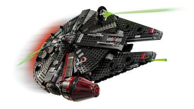 Lodër ndërtimi LEGO Star Wars The Dark Falcon 75389, set ndërtimi, 10+, shumëngjyrëshe