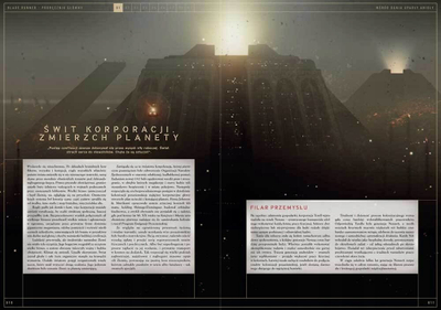 Libër rregullash RPG Blade Runner Core Rulebook, kopertinë e fortë, me ngjyra