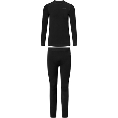 Veshje termike për burra Viking Roni Bamboo, set komplet, përmasa M, e zezë