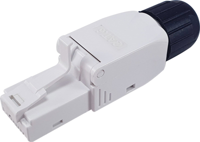 Plug RJ45 Cat.6 LevelOne Equip 121161, pa vegla, set 5 copë, transparent