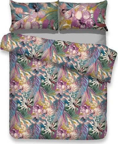 Set këllëfi jorgani AmeliaHome Averi, pambuk 200x220 cm, 2 jastëkë 80x80 cm, shumëngjyrësh