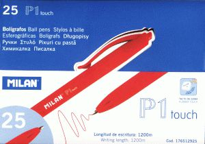Stilolaps Milan P1, i kuq