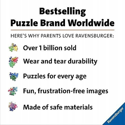 Puzzle Ravensburger Disney Princess Christmas, 200 pjesë, për fëmijë, shumëngjyrësh