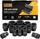 Set çelësash goditës JCB, 3/4", 14 copë 17-50mm, kuti metalike