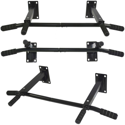 Shirit tërheqës muri Enero Fit Wall Bar 1017082, gjerësi 94 cm, mban der’ në 120 kg, i zi