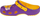 Sandale Crocs Classic Clog Sunflower NBA Los Angeles Lakers, uniseks, lejla me të verdhë