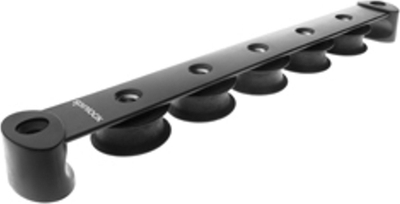 Organizues litarësh detar Spinlock T38/5, 5 kanale, për litarë 12 mm, gri