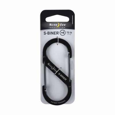 Karabiner Nite Ize S-Biner Dual #4, çelik inox, i zi