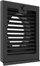 Ventil fasade VENT CLEAR Intake, dalje muri 200mm, alumini, antracit