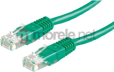 Kabllo rrjeti Value, RJ-45 - RJ-45, 2 m, e gjelbër