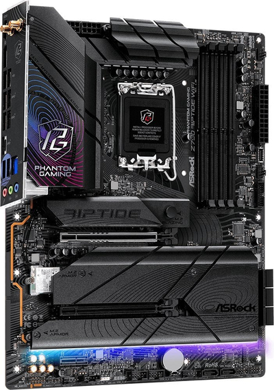 Pllakë amë ASRock Z790 Riptide WiFi, LGA 1700, Intel Z790, WiFi 7, DDR5, PCIe 5.0, e zezë