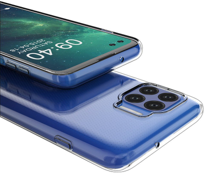 Mbështjellës telefoni Hurtel Ultra Transparent, për Motorola Moto G 5G Plus, xhel TPU 0.5 mm, transparent