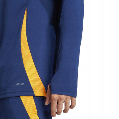 Bluzë stërvitore Adidas Real Madrid Tiro 24-25, AEROREADY, meshkuj, blu e errët