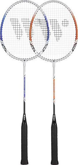 Set raketa badminton WISH ALUMTEC 317K, 2 copë, të portokalltë/të kaltër
