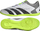 Këpucë futsalli Adidas Predator Accuracy 4 IN për të rritur, taban gome për mrena, të bardha me neon