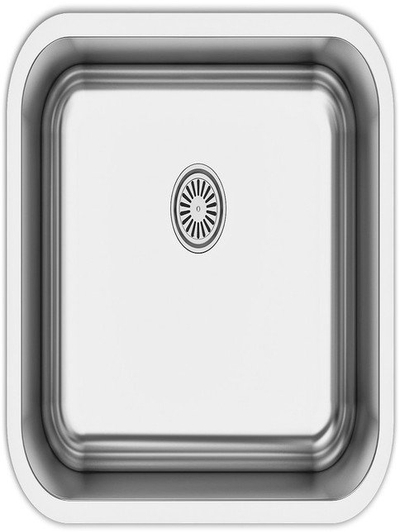 Lavaman kuzhine inox Stainless Steel Sink Polish AS336, me sifon, çelik inox