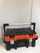 Kuti veglash Boxer Toolbox, cilësi profesionale, plastike, portokalli