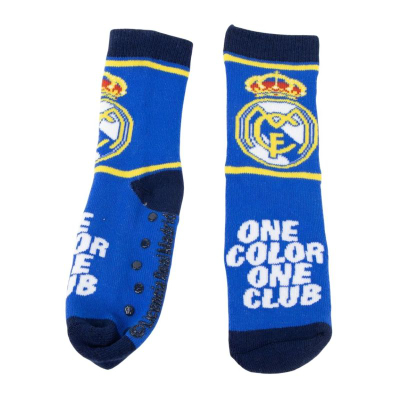 Çorape dimri Real Madrid Cerda Junior, antirrëshqitëse, set me 2 palë, blu edhe gri