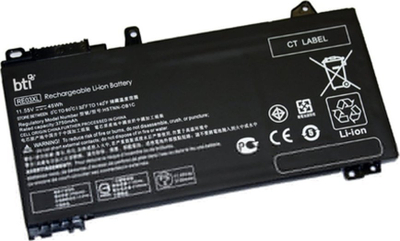 Bateri laptopi BTI L32656-002, 43Wh, 3-cell Li-ion, e zezë