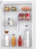 Frigo i integrum Hoover H-FRIDGE 300 LITE HOBL3518E, 263L, klasa E, i bardhë