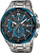 Часовник за мажи Casio Edifice EFR-539D-1A2VUEF, 50mm, кварцен, црн