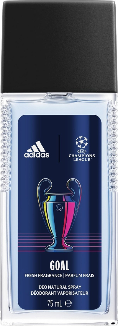 Sprej deodorant Adidas UEFA Champions League Goal, 75ml, për burra