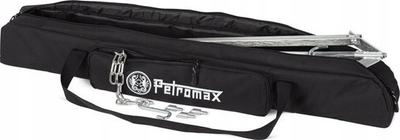 Çantë transporti Petromax për trefish gatimi, material najlon ripstop, e zezë