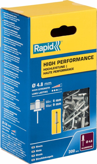 Nitna Rapid 5001436, 4.8 x 12mm, kuti 300 copë