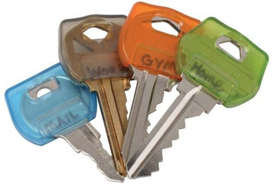 Mbulesa çelësash Nite Ize IdentiKey, set 4 copë, shumëngjyrëshe