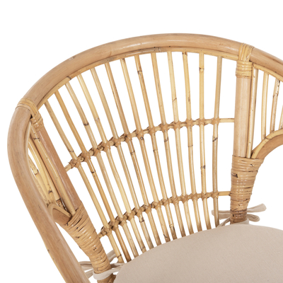 Kolltuk Dampar 59x61x80Hcm (HM9929.04), bardhë