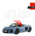 Folie pasqyre anësore GRIZZ ZeroDrop, Audi R8 Spyder 2018-2021, transparente