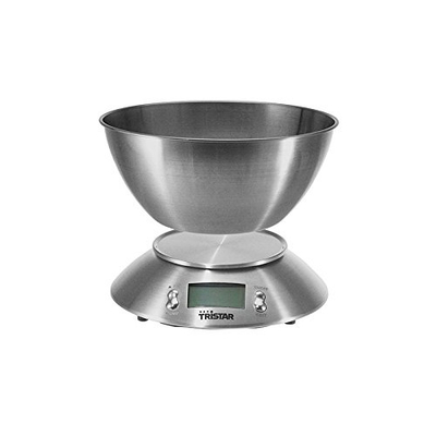 Peshore kuzhine Tristar KW2436, elektronike, 5kg, inoks ngjyrë argjendi