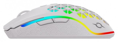 Mi gaming AQIRYS Polaris Wireless, 16000 dpi, RGB, i bardhë