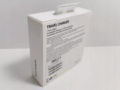 Адаптер полнач Samsung EP-TA845, USB C, 45W PD, црн