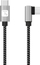 Kabllo USB Techly USB C 2.0, 0.5m, 3A, e zezë