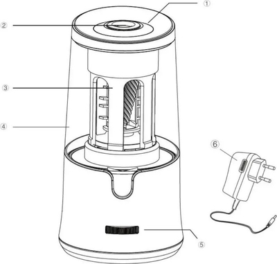 Mprehëse elektrike lapsash Genie 200A Plus, për prizë, 6-12 mm, gri