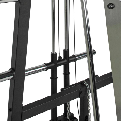 Stacion force VirtuFit SM100 Smith Machine, me kabllo, me lift station, ngjyrë e zezë