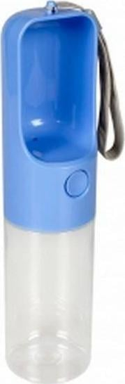 Шише за патување за вода за кучиња Duvo+ Travel Drinking Bottle, 450ml, сина