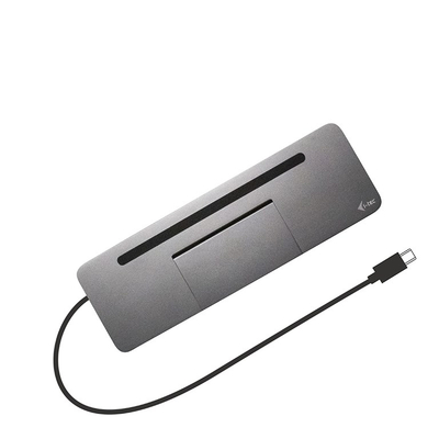 Докинг станица I-TEC C31FLATDOCKPDPRO, USB-C, 4K, метална
