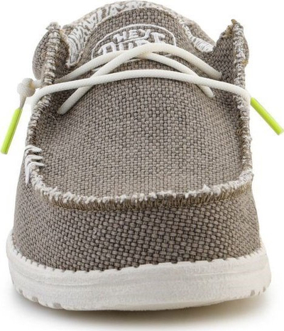 Këpucë të përditshme për burra Hey Dude Wally Braided, slip-on, tekstil, Fossil