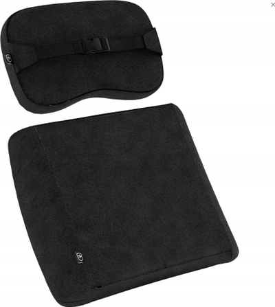 Set jastëkësh memory foam noblechairs The Elder Scrolls Online, për qafë edhe shpinë, i zi