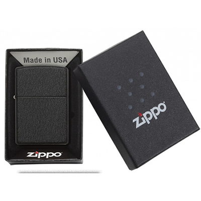 Çakmak Zippo Black Crackle 26075, i zi