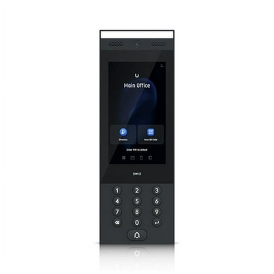 Interkom Ubiquiti UA-Intercom, panel te porta, për mrena dhe jashtë, i zi