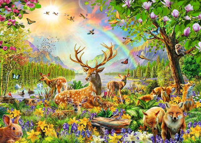 Puzzle Ravensburger Wonderful Wilderness, 200 copa, për kalamaj 8+