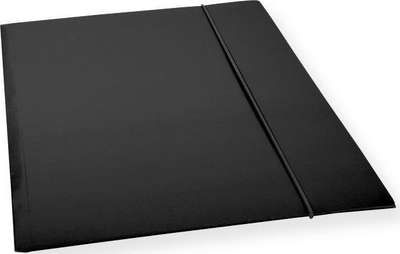 Dosje A4 me kapëse elastike, set 10 copë, 300 g/m², e zezë me shkëlqim