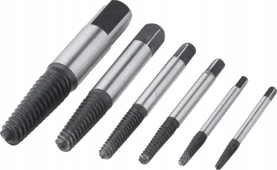 Set nxjerrës vidashe DEDRA 06A200, 6 copë, çelik CrMo