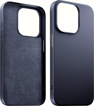 Mbrojtëse telefoni 3MK Matt Case Pro për iPhone 15 Pro, TPU, mat, e zezë