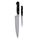 Set thikash kuzhine Zwilling Professional S 35645-000-0, 2 copë, çelik inox, doreza të zeza